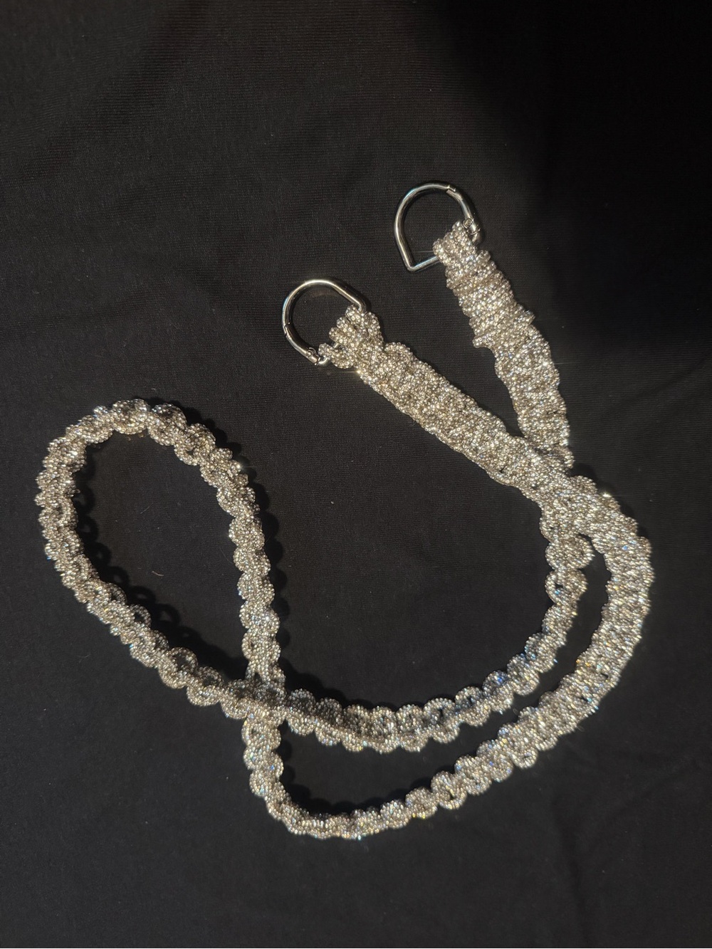 Sparkle purse strap